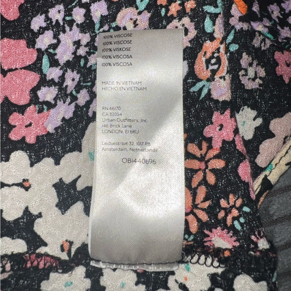 Free People Callie Floral Print Tunic - Size Small - Picture 8 of 9
